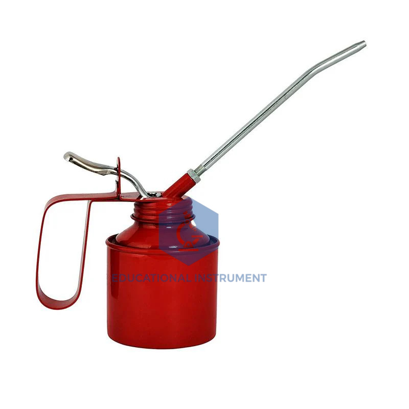 Oil Can, Tin Plate, Steel Pump